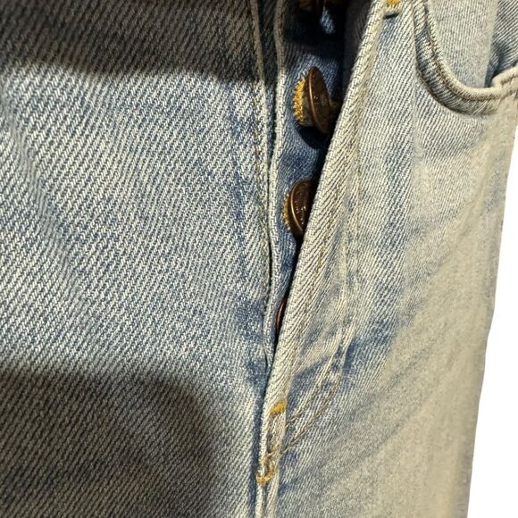Revolve RE/DONE Stove Pipe high-rise straight jeans - Picture 6 of 9
